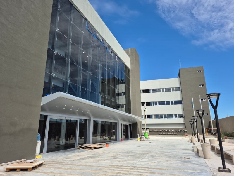 El 8 de abril quedar� inaugurado el edificio del Polo Judicial